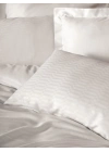 ÇOK SATAN Cotton Box Çift Kişilik Smart Bambu Saten Nevresim Takımı Beyaz