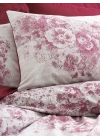 ÇOK SATAN Cotton Box Dual Çift Kişilik Nevresim Takımı Vilda Bordo