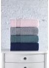 ÇOK SATAN Cotton Box Plump 50x90 4lü Havlu Seti Gri Lacivert Pembe Mavi
