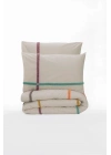ÇOK SATAN Cotton Box Puff Nakışlı Ranforce Çift Kişilik Nevresim Takımı İnsula Gülkurusu