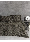 ÇOK SATAN Cotton Box Smart Çift Kişilik Yatak Örtüsü Bertha Antrasit