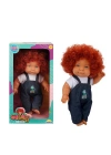 ÇOK SATAN Curly Bebek Tulumlu Elbiseli Et Bebek 35 cm