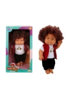 ÇOK SATAN Curly Bebek Tulumlu Elbiseli Et Bebek 35 cm