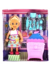 ÇOK SATAN Cute Doll Mini Bebek Mutfak Oyun Seti