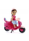 ÇOK SATAN Cute Doll Mini Bebek ve Mor Vespa