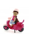 ÇOK SATAN Cute Doll Mini Bebek ve Mor Vespa