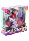 ÇOK SATAN Cute Doll Mini Bebek ve Mor Vespa