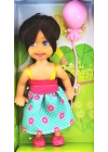 ÇOK SATAN Cute Girl Pembe Balonlu Kumral Mini Bebek