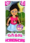 ÇOK SATAN Cute Girl Sarı Balonlu Kumral Mini Bebek