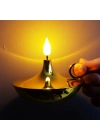 ÇOK SATAN Dekoratif Gold Pilli Mum