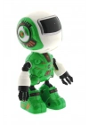 ÇOK SATAN Dekoratif Sesli Işıklı Mini Sevimli Yeşil Robot