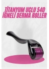 ÇOK SATAN Dermaroller Titanyum 540 Iğneli 1 Mm Saç Kaş Sakal Serum Kullanıma Uygun