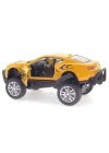 ÇOK SATAN Die Cast Çek Bırak Sarı Arazi Aracı