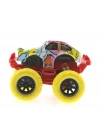 ÇOK SATAN Die Cast Çizgi Film Desenli Sarı Teker Araba