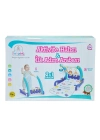 ÇOK SATAN E0633 Aktivite Halısı&İlk Adım Arabası 2IN1 -Mavi ,Birlik