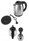 ÇOK SATAN Elektrikli Paslanmaz Çelik Su Isıtcı Çelik Kettle 1.8 Lt. Uzun Ömürlü