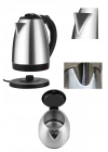 ÇOK SATAN Elektrikli Paslanmaz Çelik Su Isıtcı Çelik Kettle 1.8 Lt. Uzun Ömürlü
