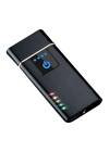 ÇOK SATAN Elektronik Şarj Edilebilir Alevsiz Usb Dokunmatik Siyah Çakmak - Kutulu