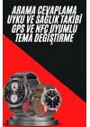 ÇOK SATAN Erkeklere Özel Akıllı Saat Çelik Kordon Bluetooth Bağlantılı İOS ve Android Uyumlu