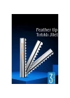 ÇOK SATAN Feather Tip Tırtıklı Ustura Jileti 3 Adet