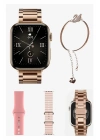 ÇOK SATAN G9 Mini Gold Yetişkin 41MM Kadın Akıllı Saat