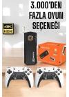 ÇOK SATAN Game Stick Retro 8K ULTRA HD Video Oyun Konsolu Android Tv Özelliği