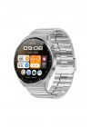 ÇOK SATAN GT3 Max Elegant Smart Watch GT3 Max Elegant Erkek Akıllı Saat Deri-Metal-Silikon 3 Kordonlu