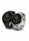 ÇOK SATAN GT3 Max Elegant Smart Watch GT3 Max Elegant Erkek Akıllı Saat Deri-Metal-Silikon 3 Kordonlu