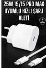 ÇOK SATAN Güç Adaptörü ve Kablosu Şarj Aleti 15/15 Pro Max Uyumlu Hızlı Şarj