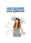 ÇOK SATAN Hac Umre Kafa Şemsiyesi Güneş Koruma Şemsiyesi 2 adet