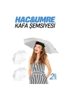 ÇOK SATAN Hac Umre Kafa Şemsiyesi Güneş Koruma Şemsiyesi 2 adet