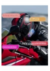 ÇOK SATAN Helmet Graffiti Motor Kask Kulaklık Rgb Modlu Su Geçirmez 6.0 Bluetooth Intercom Yenı Model