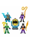 ÇOK SATAN HFD47 Imaginext, Bat-Tech Bat-Signal Figür Seti, DC Super Friends