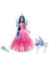 ÇOK SATAN HRR16 Barbie Mavi Saçlı Prenses Bebek
