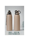 ÇOK SATAN Inox Çelik Termos - 600 ml  SUS304 Çelik Termos Profesyonel PUDRA