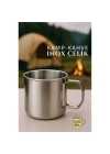 ÇOK SATAN Inox Kamp Bardağı Profesyonel Inox Çelik 550 ml