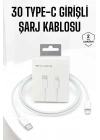 ÇOK SATAN Iphone Uyumlu İOS Uyumlu Lightning Hızlı Şarj Tye C Lightning Şarj Kablosu
