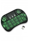 ÇOK SATAN Işıklı Kablosuz Mini Klavye ve Dokunmatik Mouse Seti Türkçe Kablosuz