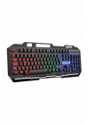 ÇOK SATAN Işıklı Oyuncu Q Klavye Mouse Seti Siyah Gaming Oyuncu Klavye