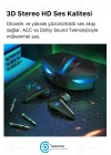 ÇOK SATAN K55 Tws Pro Oyuncu Kulaklığı 3D Stereo Ses Extra Bass Işıklı Mikrofonlu Bluetooth Kablosuz Kulaklık