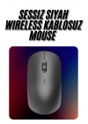 ÇOK SATAN Kablosuz Bağlantı Yüksek Hassasiyetli Kablosuz Wireless Siyah Mouse
