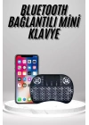 ÇOK SATAN Kablosuz Türkçe Q Klavye RGB Işıklı Televizyon Ps3 Dokunmatik Mouse