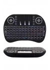 ÇOK SATAN Kablosuz Türkçe Q Klavye RGB Işıklı Televizyon Ps3 Dokunmatik Mouse
