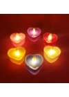 ÇOK SATAN Kalpli Tealight Pilli Mum