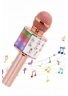 ÇOK SATAN Karaoke Mikrofon Bluetooth Bağlantılı Aux Girişli Uzun Pil Ömrü Yüksek Ses Kaliteli