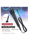 ÇOK SATAN Karaoke Mikrofon Kablolu Mikrofon 6.5 Mm Karaoke Mikrofonu