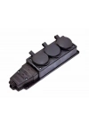 ® Kauçuk 220V Uzatma 3lü Priz