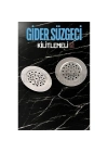 ÇOK SATAN Kilitlenebilir Metal Lavabo Evye Süzgeci 2 ADET