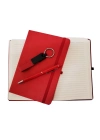 ÇOK SATAN Kırmızı Defter Kalem ve Anahtarlık Seti