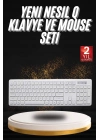 ÇOK SATAN Klavye Mouse Seti Sessiz Kablosuz Türkçe TV  PC Uyumlu